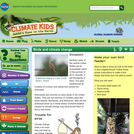Climate Kids: Birds and Climate Change