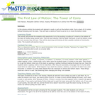 The First Law of Motion: The Tower of Coins