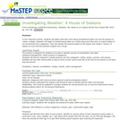 Investigating Weather: A House of Seasons