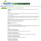 Solids and Liquids Stations