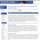 An Interactive Introduction to Randomized Control Trials