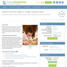 Right on Target: Catapult Game