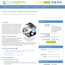 Energy Sources Research