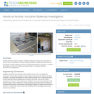 Insulation Materials Investigation