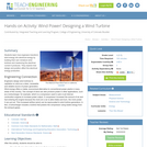 Wind Power! Designing a Wind Turbine