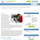 Accelerometer: Centripetal Acceleration