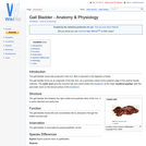 Gall Bladder - Anatomy & Physiology