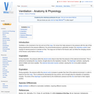 Ventilation - Anatomy & Physiology