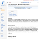 Limb Development - Anatomy & Physiology