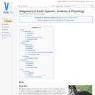Integument of Exotic Species - Anatomy & Physiology