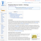 Peripheral Nervous System - Histology
