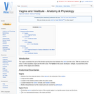 Vagina and Vestibule - Anatomy & Physiology