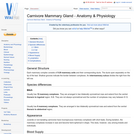 Carnivore Mammary Gland - Anatomy & Physiology