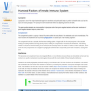 Humoral Factors of Innate Immune System
