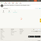 Subtracting Capacities in Compound Units English Units