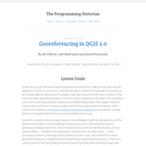 The Programming Historian 2: Georeferencing in QGIS 2.0