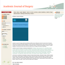 Academic Journal of Surgery
