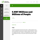 5.NBT Millions and Billions of People