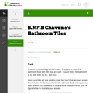 5.NF.B Chavone's Bathroom Tiles