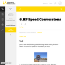 6.RP Speed Conversions