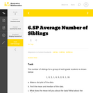 6.SP Average Number of Siblings