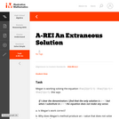 A-REI An Extraneous Solution
