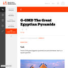 G-GMD  The Great Egyptian Pyramids