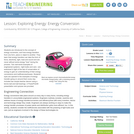 Exploring Energy: Energy Conversion