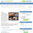 Composting â Nature's Disappearing Act