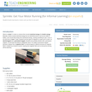 Get Your Motor Running (for Informal Learning)