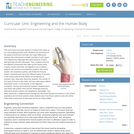 Engineering and the Human Body