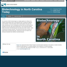 Biotechnology in North Carolina Today