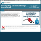 Investigating Alternative Energy For Vehicles
