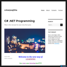 C# and  .NET Programming