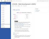 CIS 195 - Web Development I - OER (PUBLIC)