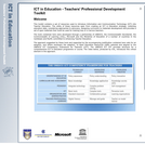 ICT in Education - Teachers' Professional Development Toolkit