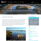 Yukon Delta Villages Document Baseline Environmental Data