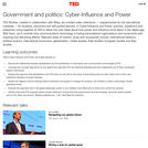 Government and politics: Cyber-Influence and Power