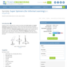 Super Spinners (for Informal Learning)