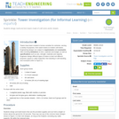 Tower Investigation (for Informal Learning)