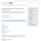 Occupational Therapy Assistant Nursing Concepts - OTA