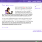 Touch Typing Lesson