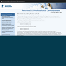 Personal & professional development