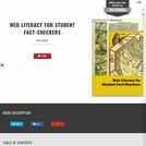 Web Literacy for Student Fact Checkers