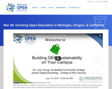 Growing Open Education in Michigan, Oregon, & California
