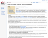 Good practices for university open-access policies