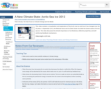 A New Climate State: Arctic Sea Ice 2012