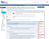 Poker Chip Model: Global Carbon Pools and Fluxes