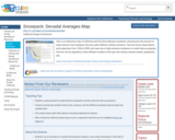 Snowpack: Decadal Averages Map