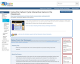 Using the Carbon Cycle Interactive Game in the Classroom